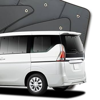 セレナ C27系 e-POWER サンシェード 車中泊 リア用　趣味職人 Amazon | 趣味職人 プライバシー サンシェード 車 セレナ C27系